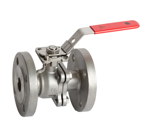 Кран шаровой полнопроходной Rushwork 7528-100-16 DN100 PN16, CF8M / CF8M / PTFE, Ф/Ф, рукоятка-рычаг, кв.17мм