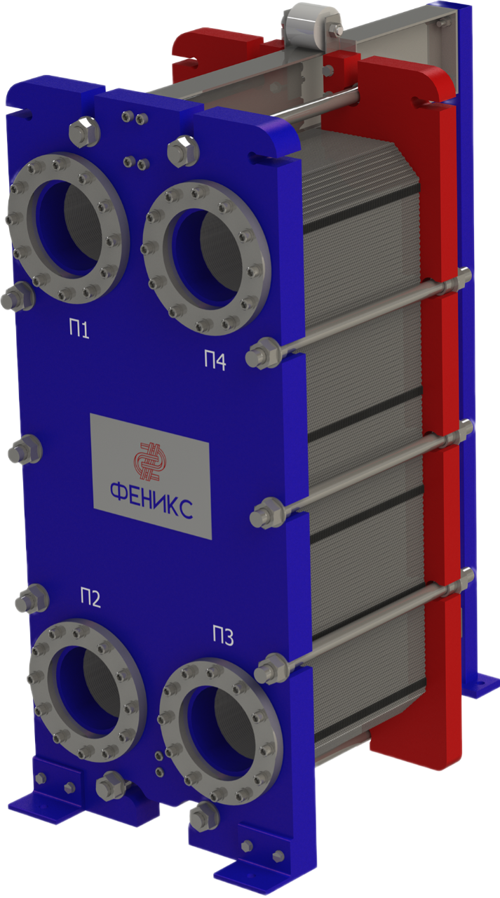 Теплообменник пластинчатый разборный Phoenix 17000 SAPR-65L-E-16