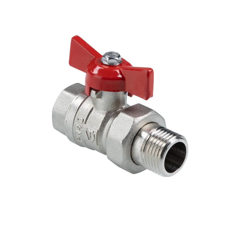 Шаровой кран Valtec СТАНДАРТ ГОСТ 3/4" г/ш баб американка PN40 VT.127.N.05