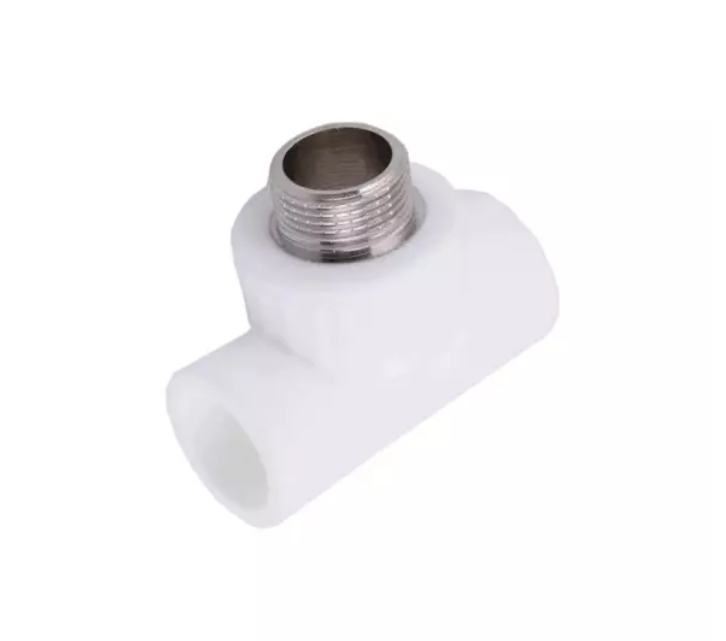 Тройник PP-R белый комбинированный Дн32х3/4" НР PRO VALFEX 10128132-PRO