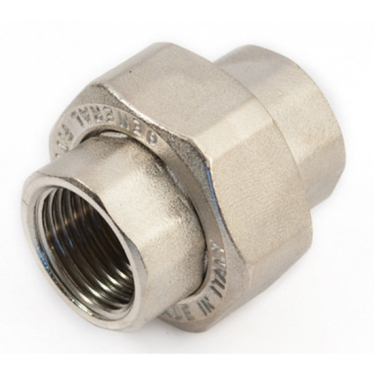Американка 1"-1", General Fittings 2700, резьба-резьба, вн., латунь