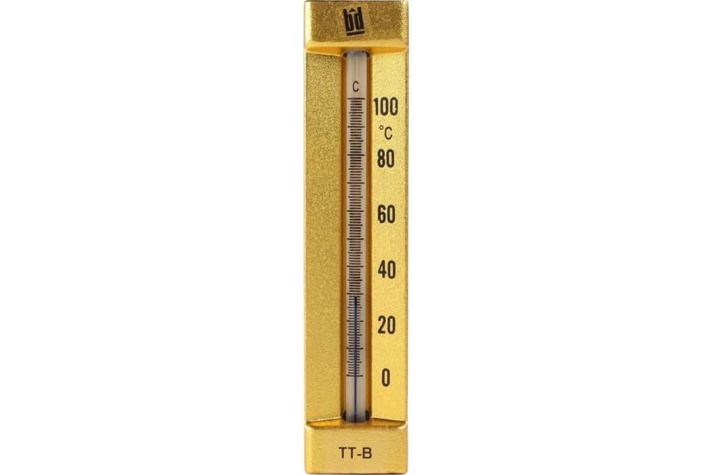 Термометр стеклянный прямой BD ТТ В БД 150/100, У11 (0-100C) G1/2