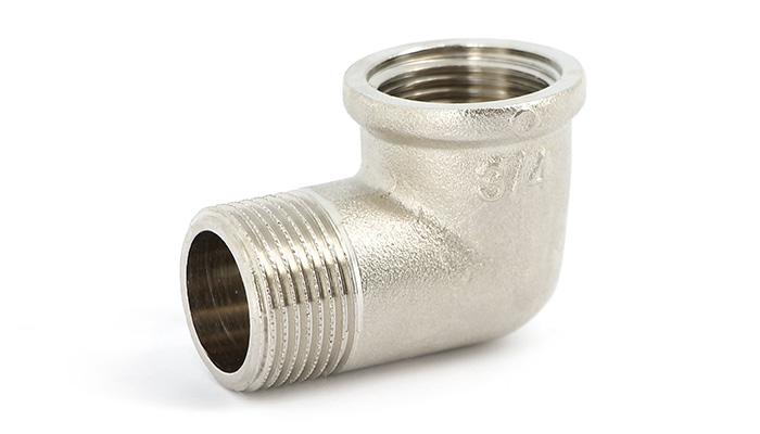 Угол НВ 1 1/2", никелированный Uni-fitt