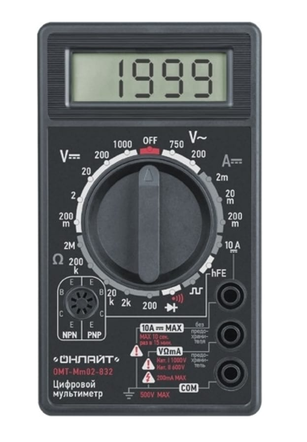 Мультиметр Navigator OMT-Mm03-UT33D (UT33D+)