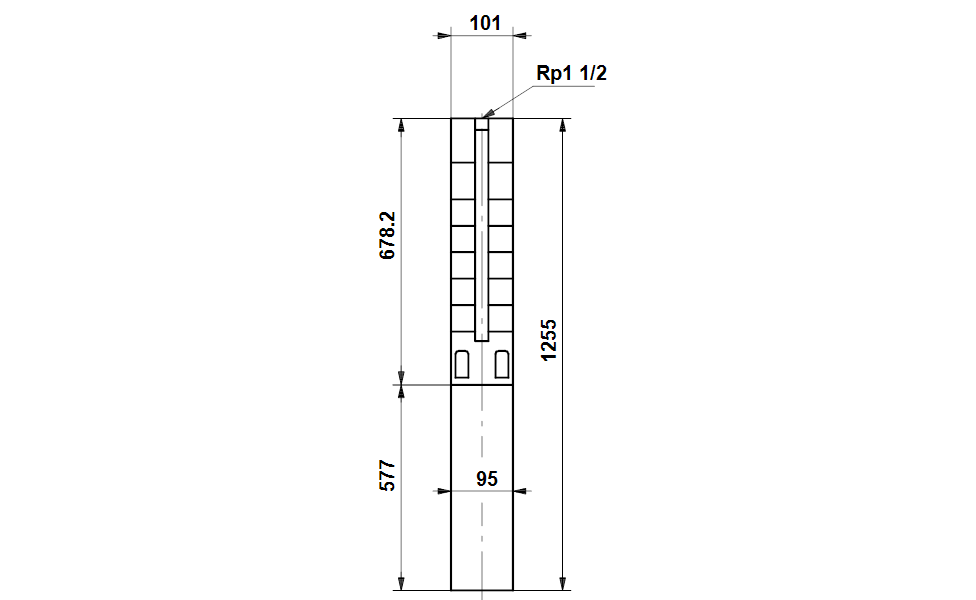 Насос Grundfos SP5A-25 2.2kW 1x220V 50Hz