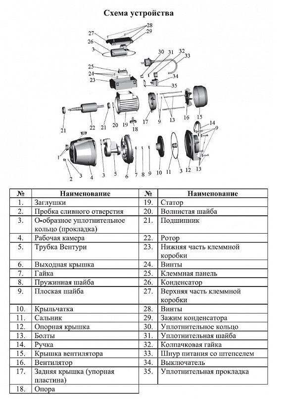 Насос LEO XKJ-1100 I