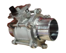 Кран шаровой приварной Сага DN 15 (1/2") (21,3мм) AISI304