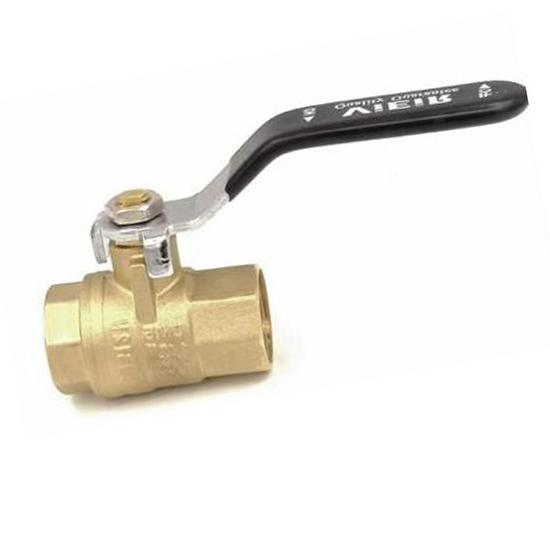 Кран шаровой Vieir 1/2" F/F (ручка) усилен. желтый