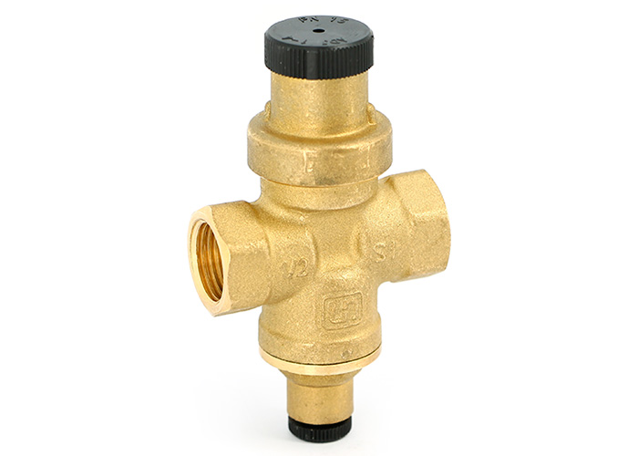 Редуктор давления Uni-fitt 3/4" В 1-4 бар PN15 COMPACT с отверстием под радиальный манометр 1/4"