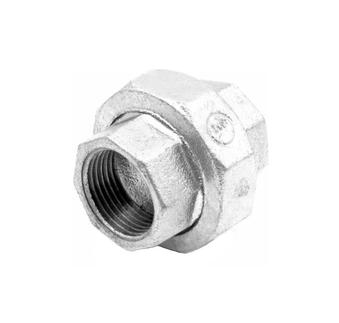 Соединитель Fittex PLUS чугун оцинкованный американка Ду40 (1 1/2") м/м