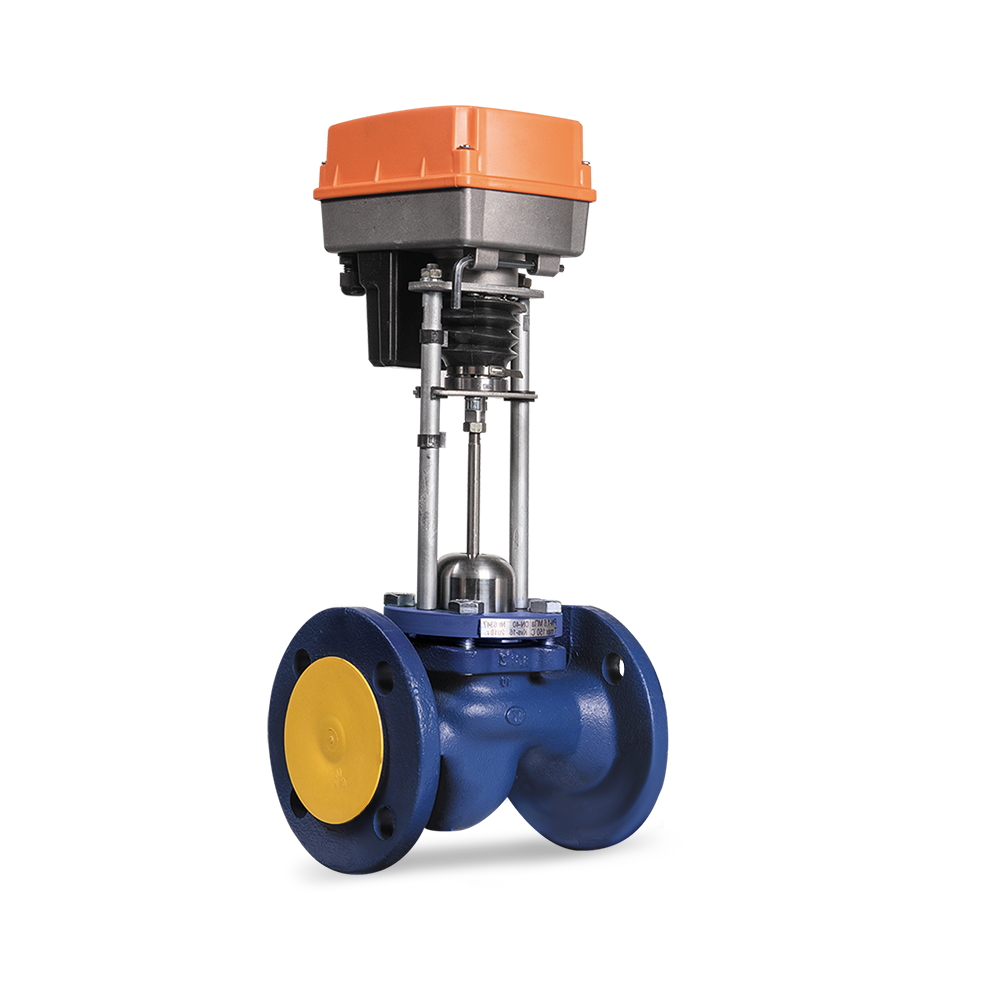 Клапан зап-рег чуг TRV Ду20 Ру16 фл Kv2.5 эл/п Теплосила