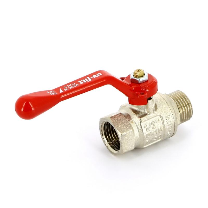 Кран шаровой НВ 1 1/2" полнопроходной, ручка Uni-fitt Etalon