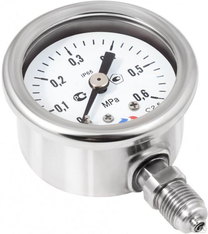 Манометр Росма ТМ-221Р.0 (0-1MPa) 1/4.2,5