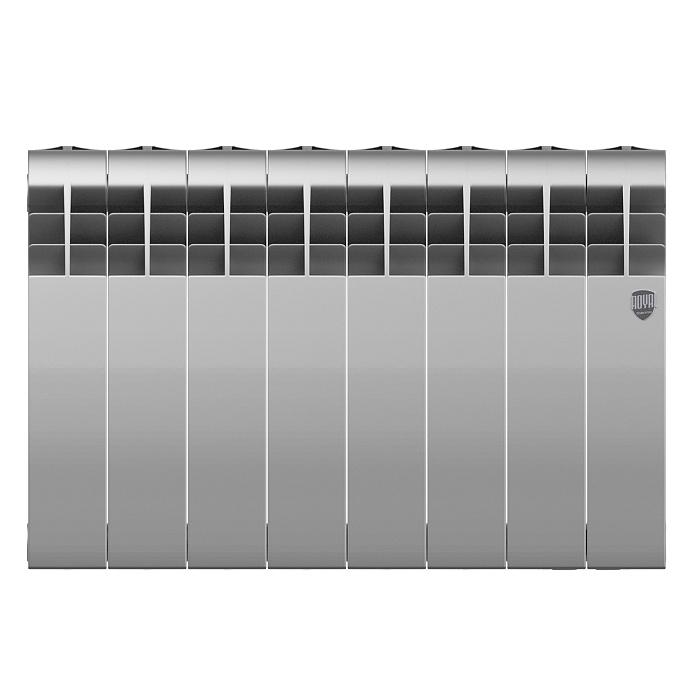 ROYAL THERMO Радиатор BiLiner 350 /Silver Satin VDR - 8 секций