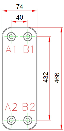 Пластинчатый теплообменник Каори К060Н-30M-GB6