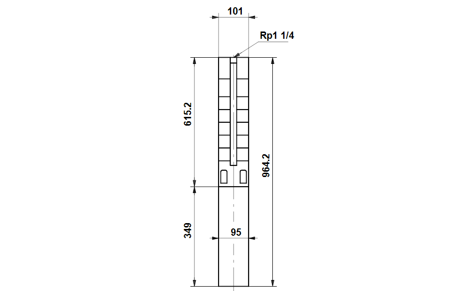 Насос Grundfos SP3A-22 1.5kW 1x220V 50Hz