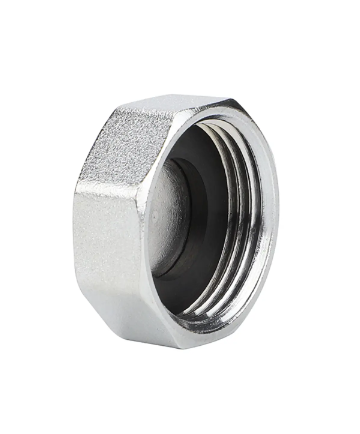 Заглушка для коллекторов VARMEGA VM146 вн.р. 1", хром