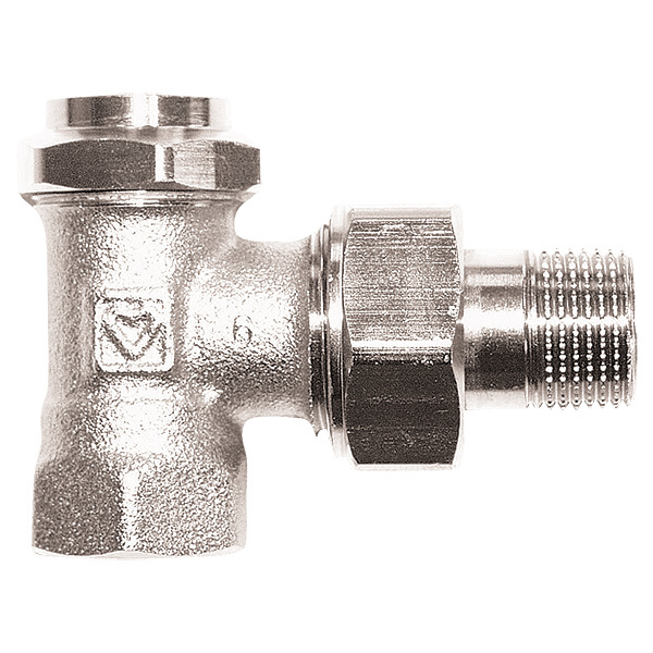 Клапан запорный Herz RL-5 угловой 1/2"