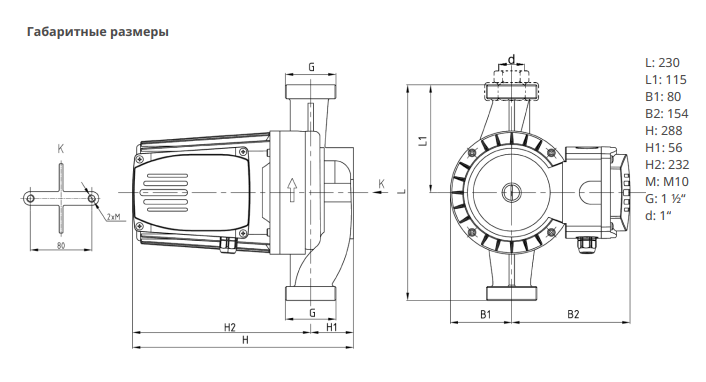 Насос Native NOZ 25/16 DM S3