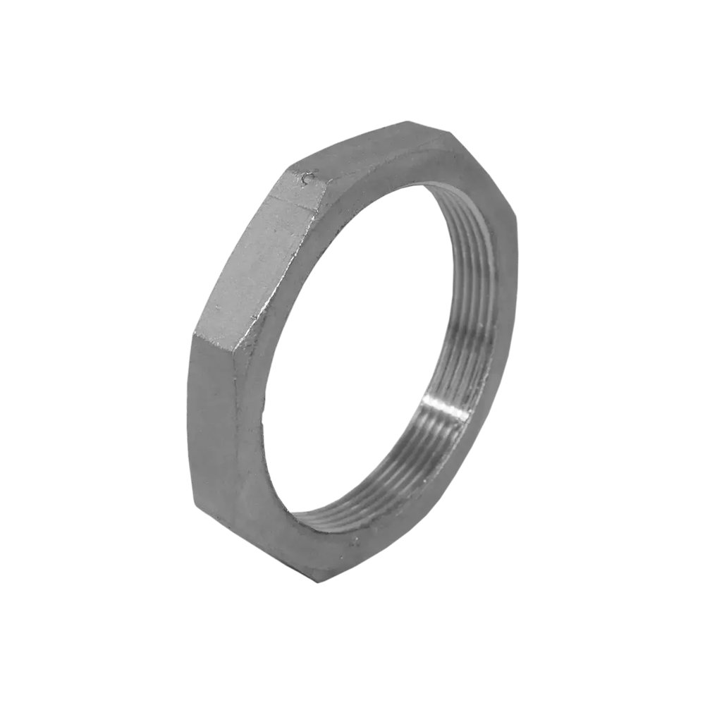 Контргайка 6-гранная нержавеющая Newkey, AISI304 DN 8 (1/4")  (CF8)  PN16
