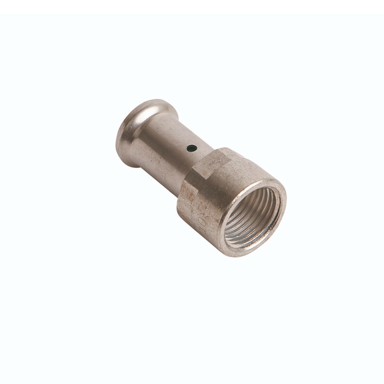 Переходник 16-1/2", Henco P, 18, пресс-резьба, вн., латунь
