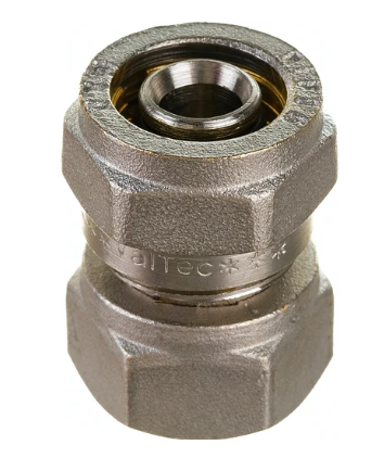 Фитинг Valtec VTM.322.N.001604 обжимной с накидной гайкой