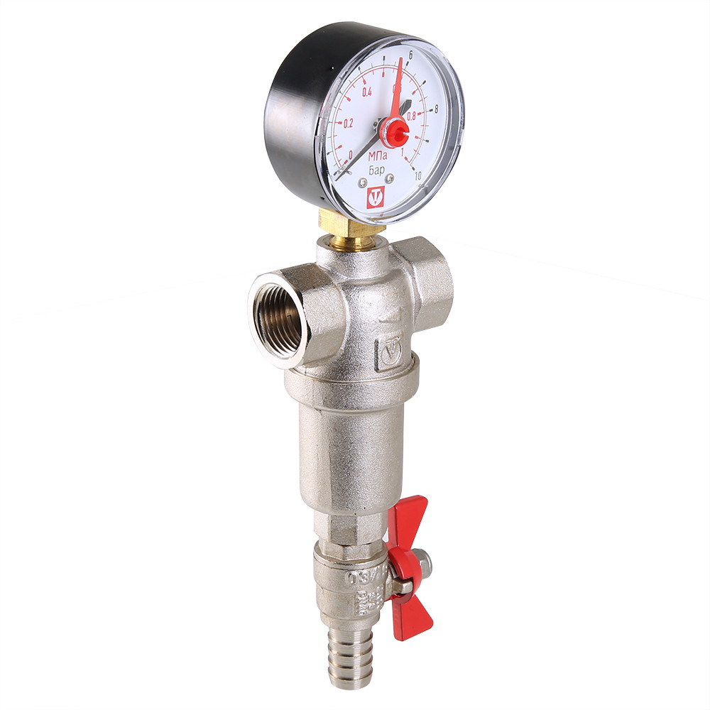 Фильтр Valtec промывной 1/2", каскадный VT.390.N.04