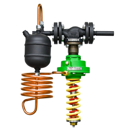 Регулятор давления «после себя» для пара АСТА серии Д123/РПС DN65 PN25 Kvs50