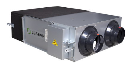 Вентиляционная установка с пластинчатым рекуператором Lessar LV-PACU-1000-P-AC-E50