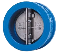Двухстворчатый межфланцевый обратный клапан Water Technics DFC WT DN125 PN16