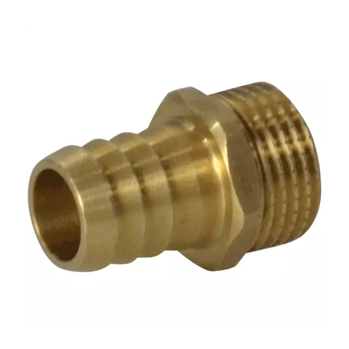 Переходник SantechSystems Дн20х1/2" НР латунь для шланга неразъемный