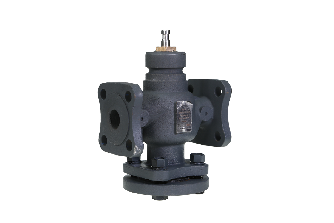 Клапан Ридан VF-2R PN16 DN15 KVS1.6 (новый корпус, квадратные фланцы)