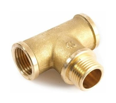 Тройник General Fittings 2700 1/2"-1/2"-1/2" внутренняя- наружная- внутренняя