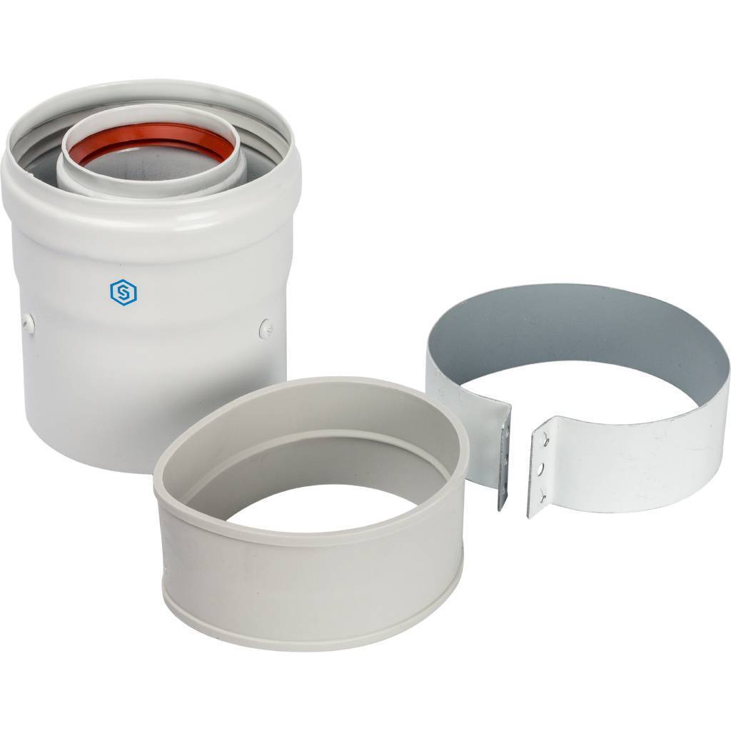 Адаптер для котла вертикальный STOUT Ø60/100 (Baxi , Viessmann)