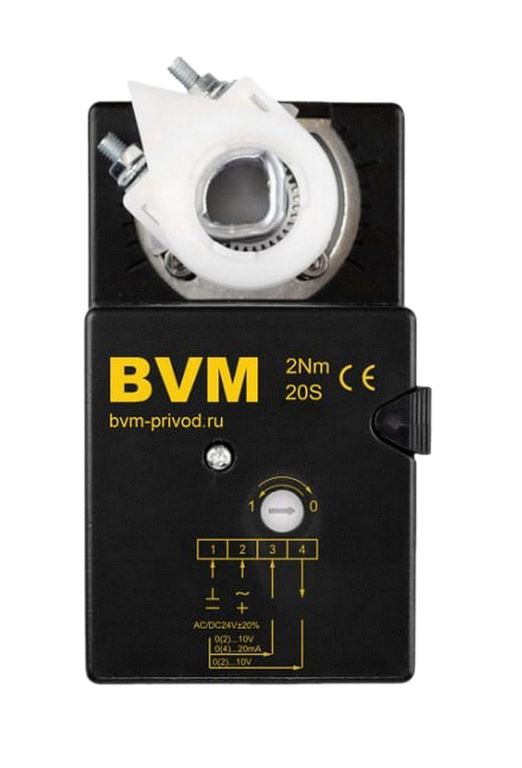 Электропривод для воздушных заслонок BVM TM230-2