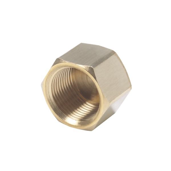 Заглушка, В, 3/4", бронза (RX)  для гребёнок Rehau