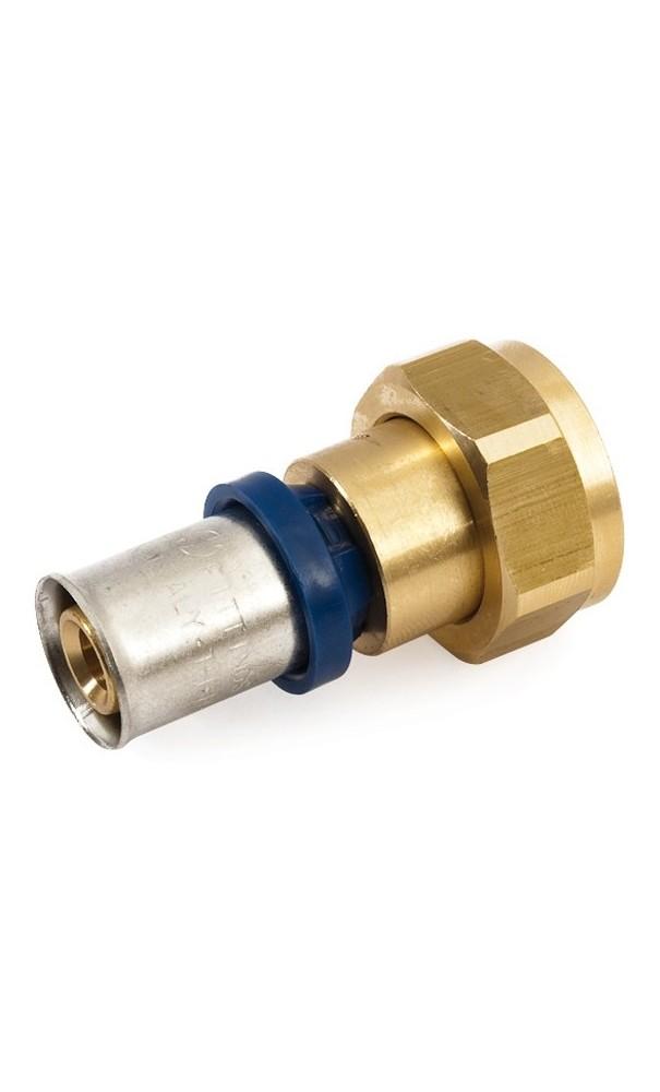 Переходник 16-1/2", General Fittings 5S00, пресс-резьба, вн., латунь
