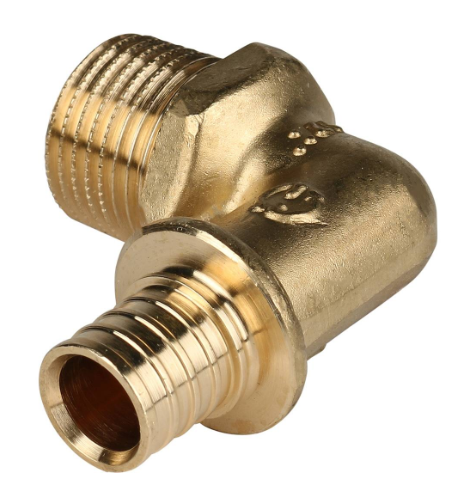 Угольник-переходник с наружной резьбой 16xR 1/2" Stout