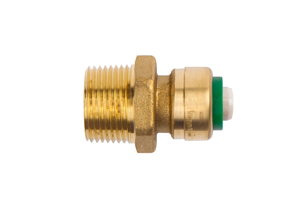 Соединитель Arrowhead с наружной резьбой Push 20mmx1/2"