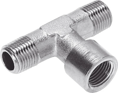 Тройник G3/8В-2R3/8Н Festo NPFC-T-G38-2R38-FMM