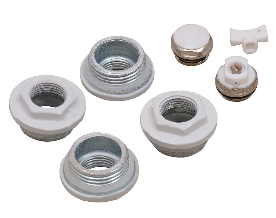 Комплект радиаторный в блистере TAEN 1"x3/4" без кронштейнов