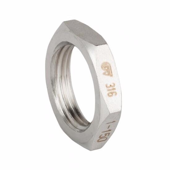 Контргайка GENEBRE 0312 04, DN015 (1/2")  PN20, корпус - AISI316 (CF8M)  ВР