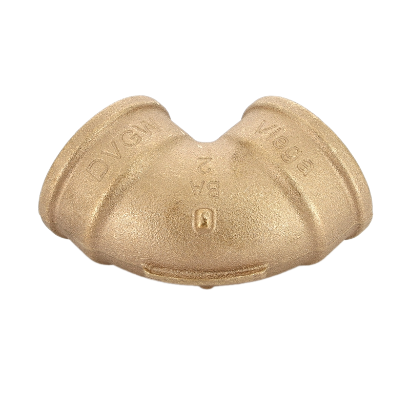Угольник, Viega, R2 модель 3090, 90°, ВВ, 2"x2", бронза (RX)