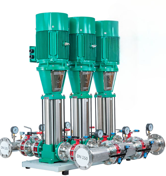 Насосная станция пожаротушения Wilo CO 4 MVL 9006/SK-FFS-PN25-R