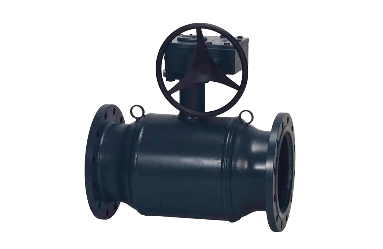 Кран шаровой Danfoss JIP Premium FF Ду300 Ру16 с редуктором