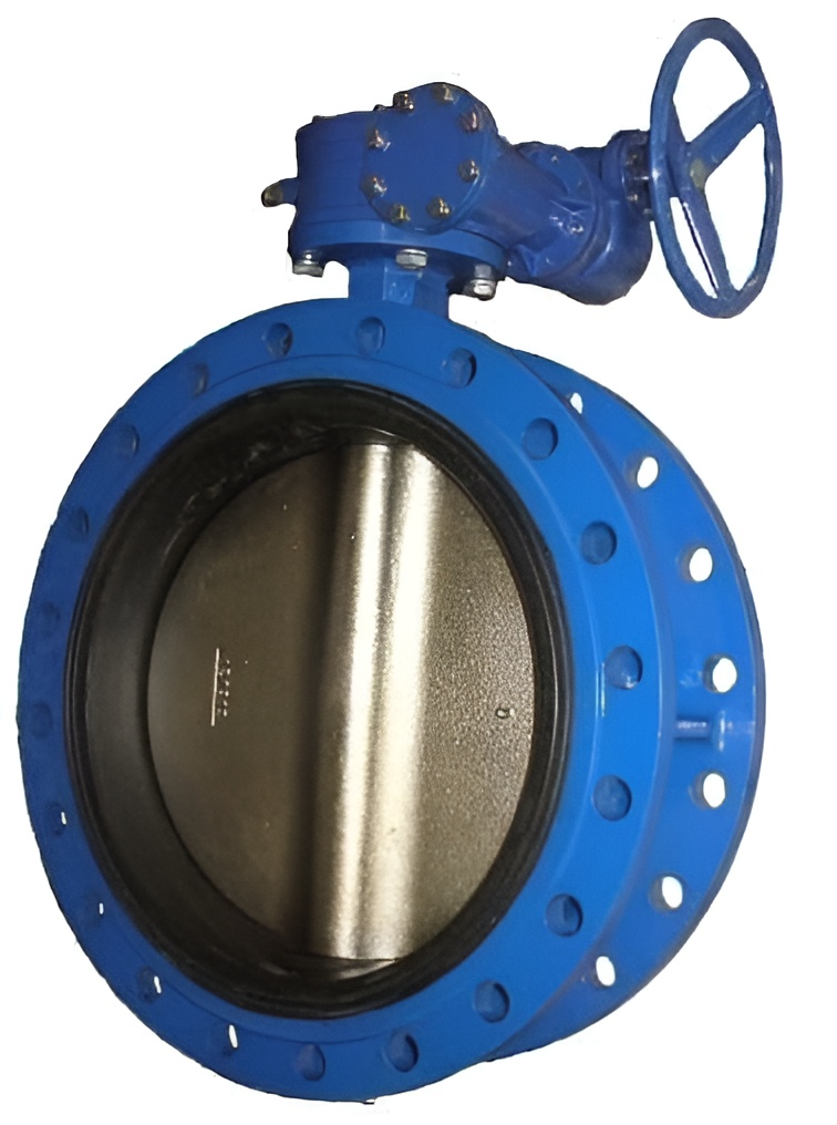 Затвор фланцевый ABRA-BUV-FL226D600G Ру16 с редуктором