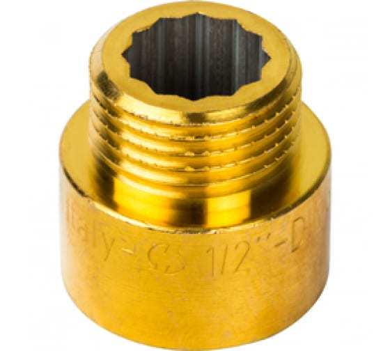 Удлинитель Stout латунный НР/ВР 1/2" 20мм