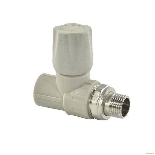Клапан PP-R Дн20х1/2" НР Ру25 VALFEX