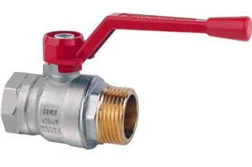 Кран шаровой Cimberio серии RED6 1/2" ВН ручка-рычаг CIM RED6MF 12