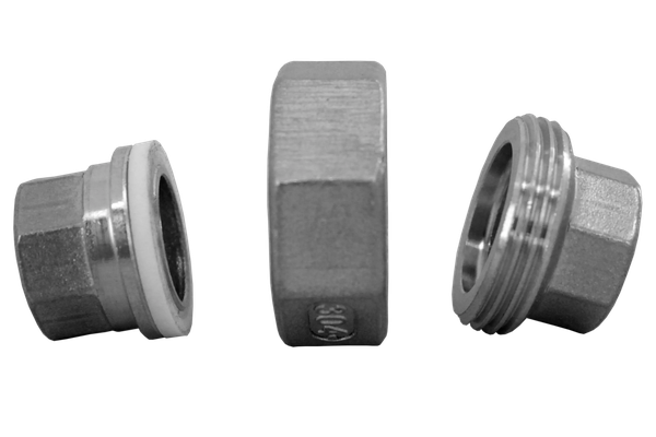 Американка c/c нержавеющая, AISI304 DN40 (1_1/2")  (CF8)  PTFE, PN16